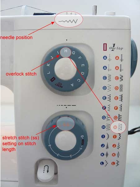 اشتباهاتی که هنگام دوخت کش در لباس نباید انجام دهید 2 چرخ خیاطی با قابلیت دوخت کش