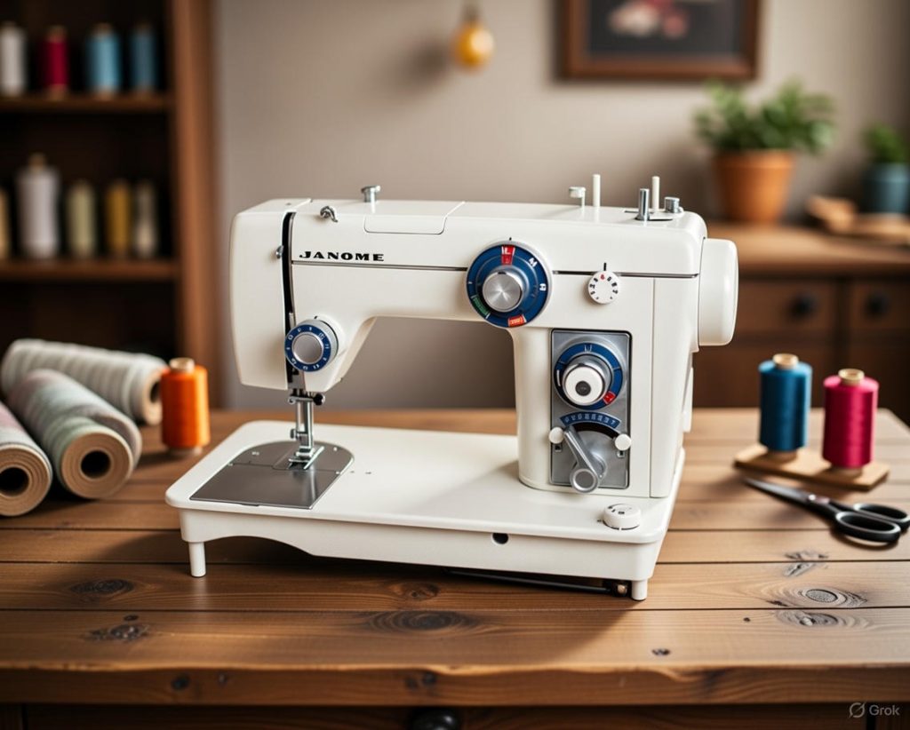 آموزش جامع تنظیمات چرخ خیاطی ژانومه 801 3 بررسی و ارزیابی تنظیمات چرخ خیاطی ژانومه 801