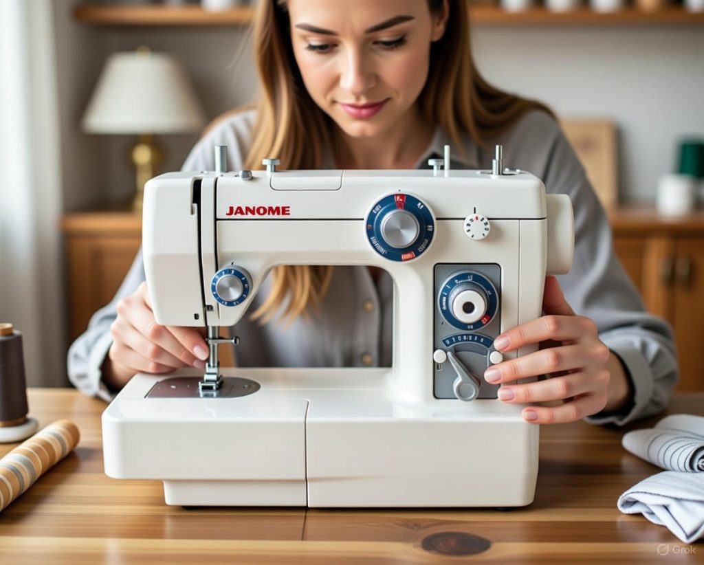 آموزش جامع تنظیمات چرخ خیاطی ژانومه 801 2 چرا باید تنظیمات چرخ خیاطی ژانومه 801 را به درستی انجام دهیم؟