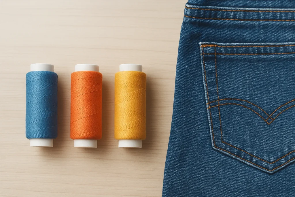 بهترین نخ برای دوخت پارچههای ضخیم 2 دوخت پارچه های ضخیم